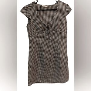 plum linen dress Slouch Pocket Dress